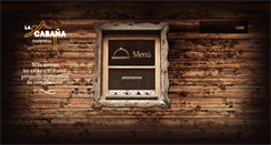 Desktop Screenshot of lacabanacafeteria.com